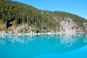 Impossibly turquoise water of Garibaldi Lake—C.Helbig 
