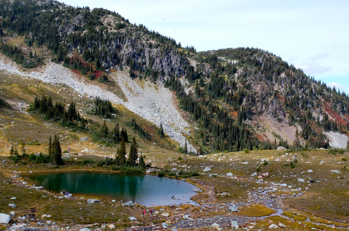 Enjoy Symphony Lake on High Note Trail before the short uphill grunt—C.Helbig