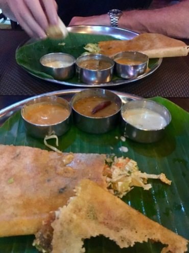 Dosa with dips